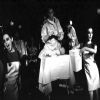 Back in the Bromptons Cocktail theatrical days.  I'm the dead nurse on the left, Anna is the dead nurse on the right, and Adam is the insane doctor in the center. 