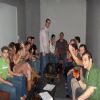 Brian leaves for Japan so we take him to karaoke in preperation. (Left to right picture of Matt, Nicole, Sara, Heather, Adam, Chris, Mike, unkown, unknown, Brian, Jen, Charlie, Todd, Jared)