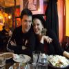 At the end of Nat's first day back to school, we celebrated with stupid amounts of Mexican food.  Yay!