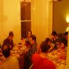 Every year our friend Jen would host Thansgiving in the City. Every year there seemed to be more and more people. (Left to right picture of 1st table Adam, Rebecca, John, Brian 2nd table Alison, Todd, Charlie)