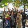 Years have passed, couples have married, babies have been made, people have moved states, and now we're all back together for John and Shelly's wedding. (Pictured left to right and back to front Eric, Vanessa, baby Dot, Adam, Heather, Jen, baby Alina, Charlie, Katrina, baby Eve, Ethan, Matt, Nicole, Sara)