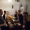 Portland orphans on Thanksgiving, yes, I cooked, no, nobody died. (Pictured left to right Hadley, Christian, Adam, Carl, Natalya)