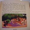 My favorite story in all of the books. This is a picture from near the end of the story where the tigers are chasing each other for the clothes, and they chase each other so fast they turn into butter. It made sense when I was little. Like, oh yeah, they turn into butter because they run fast. Of course!